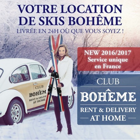 Location de skis Bohême Location de skis Bohême
