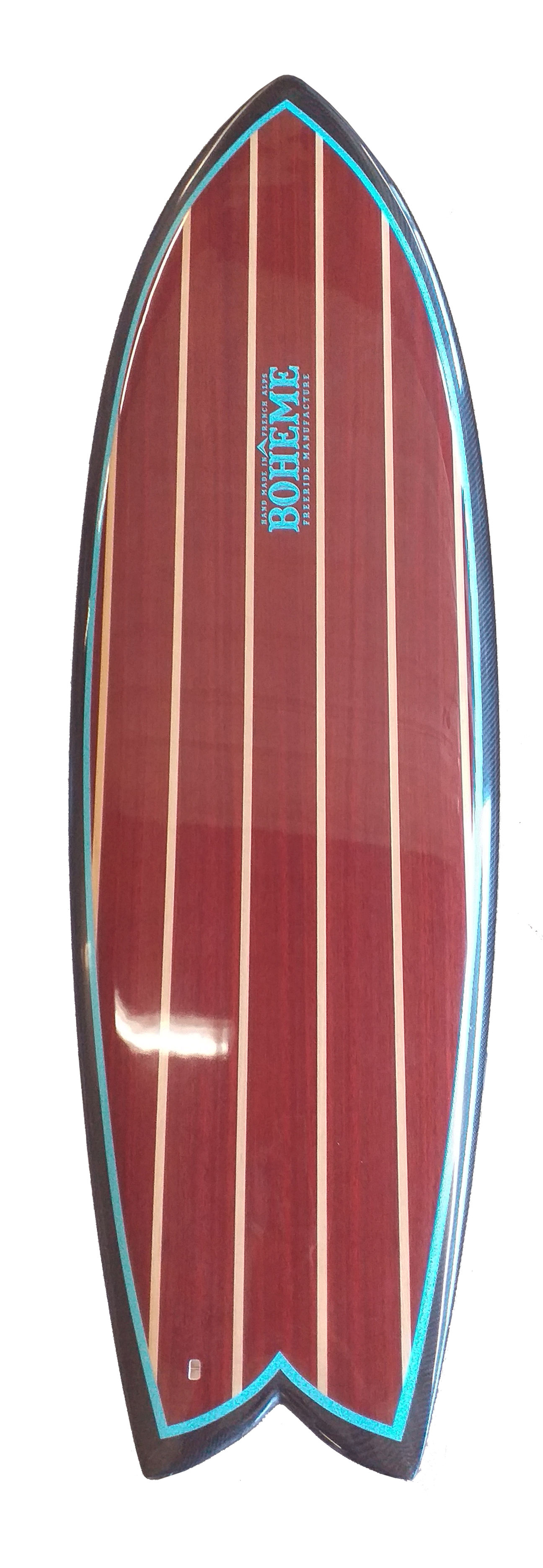 Fish Surfboard Carbone Acajou | Légère & Réactive – Bohême